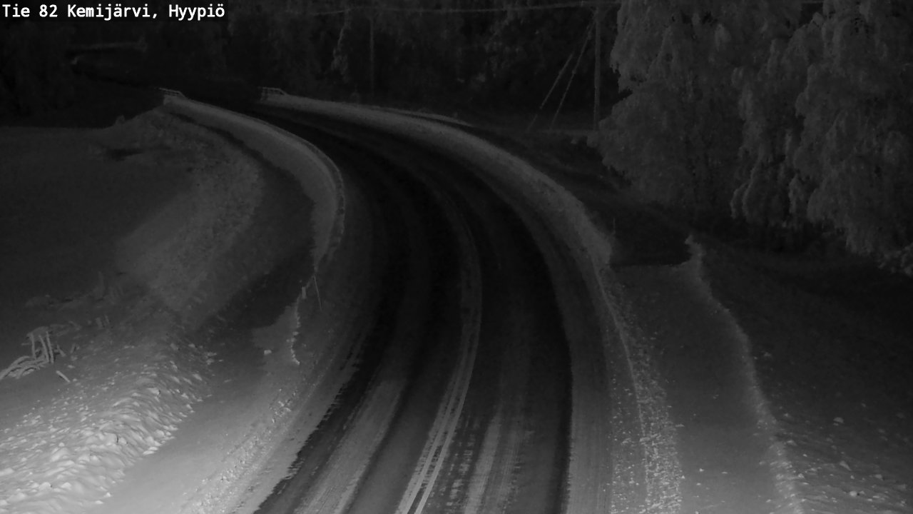 Kelikamerat Kuva Tie 82 Kemijärvi, Hyypiö, Kemijärvi, Lappi