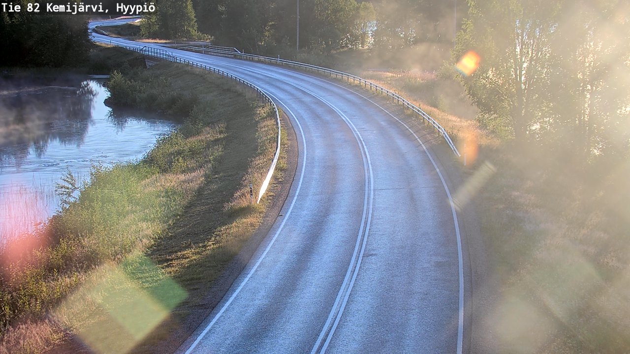 Kelikamerat Kuva Tie 82 Kemijärvi, Hyypiö, Kemijärvi, Lappi
