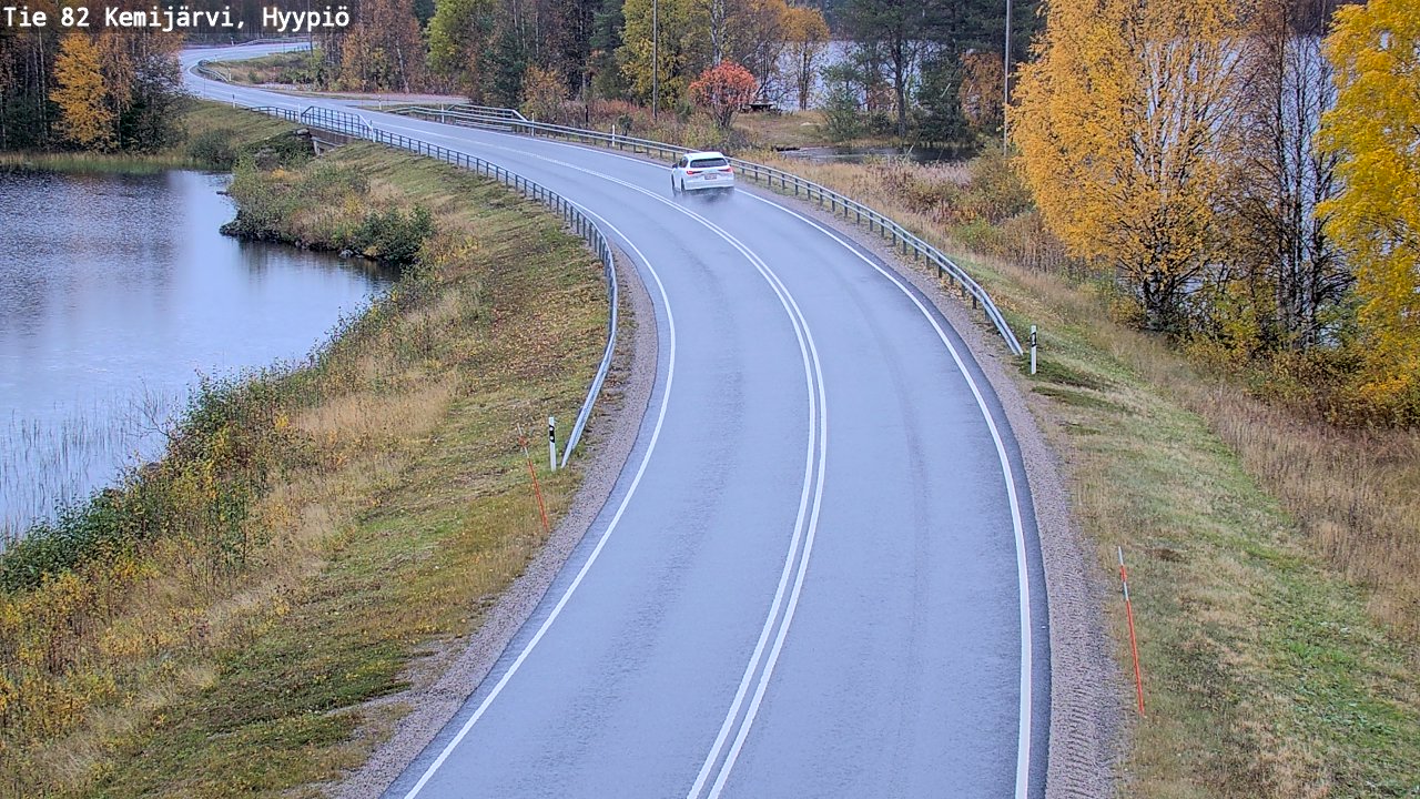 Kelikamerat Kuva Tie 82 Kemijärvi, Hyypiö, Kemijärvi, Lappi