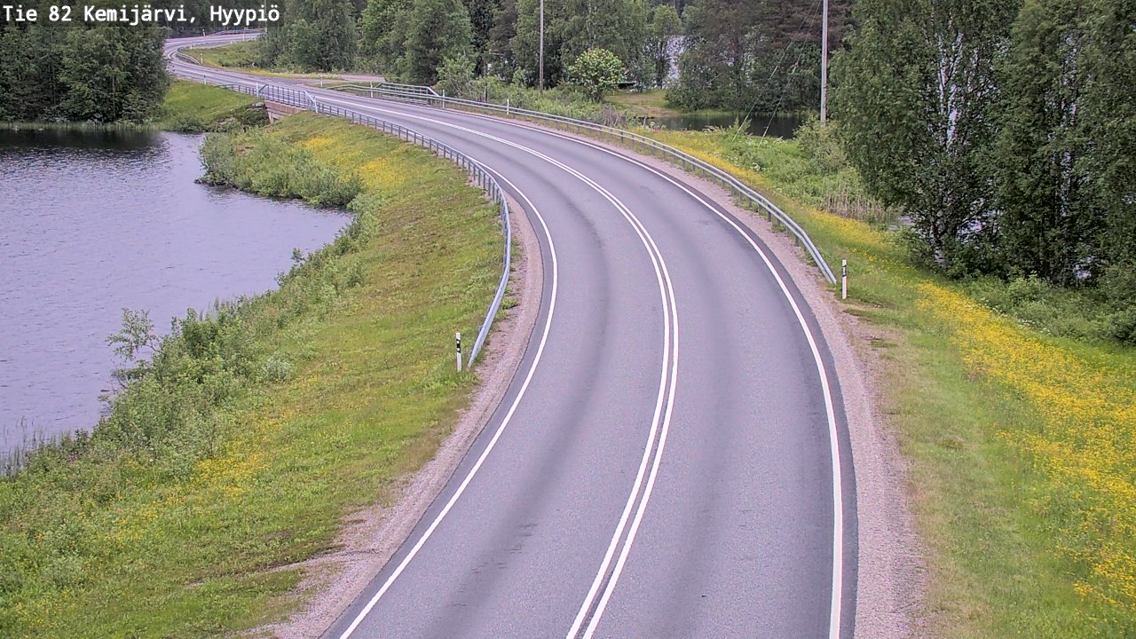 Kelikamerat Kuva Tie 82 Kemijärvi, Hyypiö, Kemijärvi, Lappi