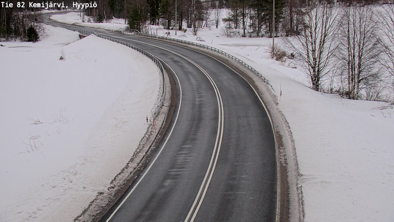 Kelikamerat Kuva Tie 82 Kemijärvi, Hyypiö, Kemijärvi, Lappi