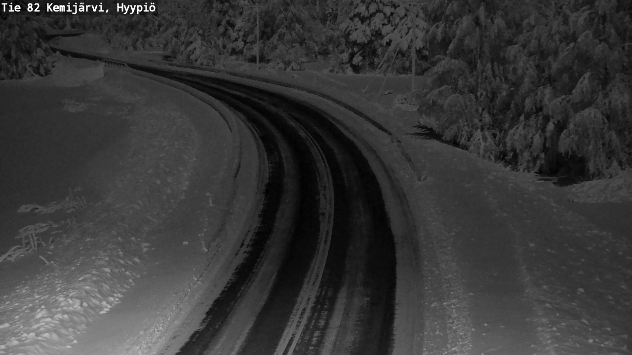 Kelikamerat Kuva Tie 82 Kemijärvi, Hyypiö, Kemijärvi, Lappi