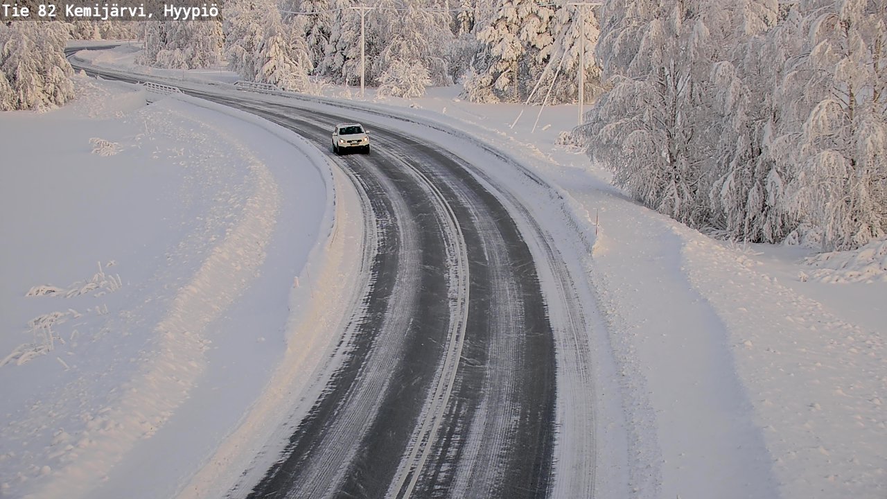 Kelikamerat Kuva Tie 82 Kemijärvi, Hyypiö, Kemijärvi, Lappi