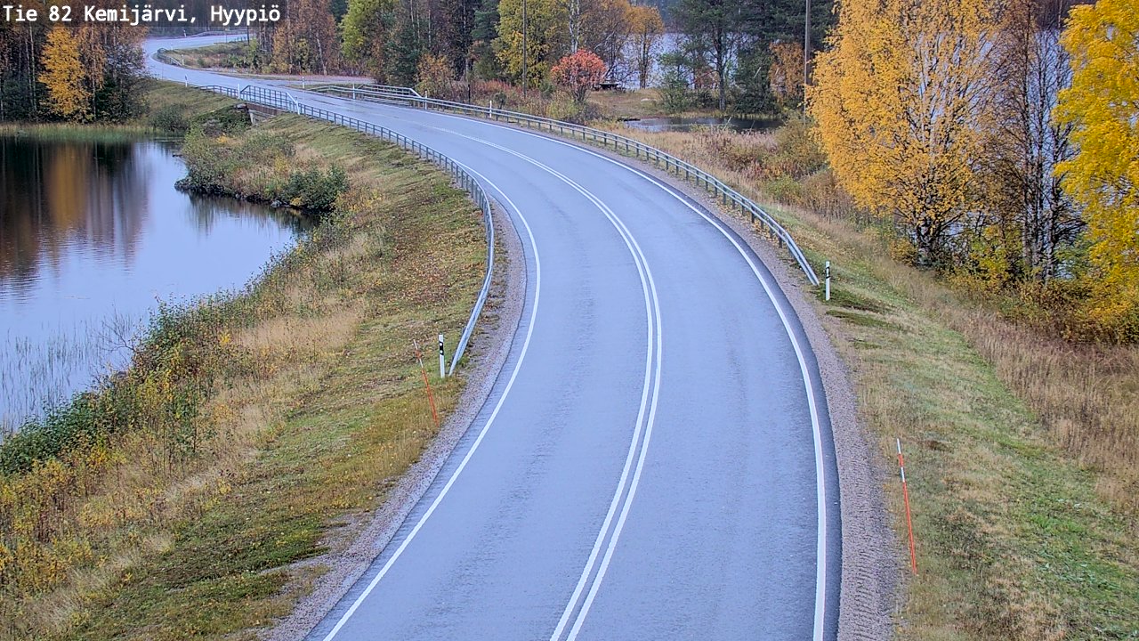 Kelikamerat Kuva Tie 82 Kemijärvi, Hyypiö, Kemijärvi, Lappi