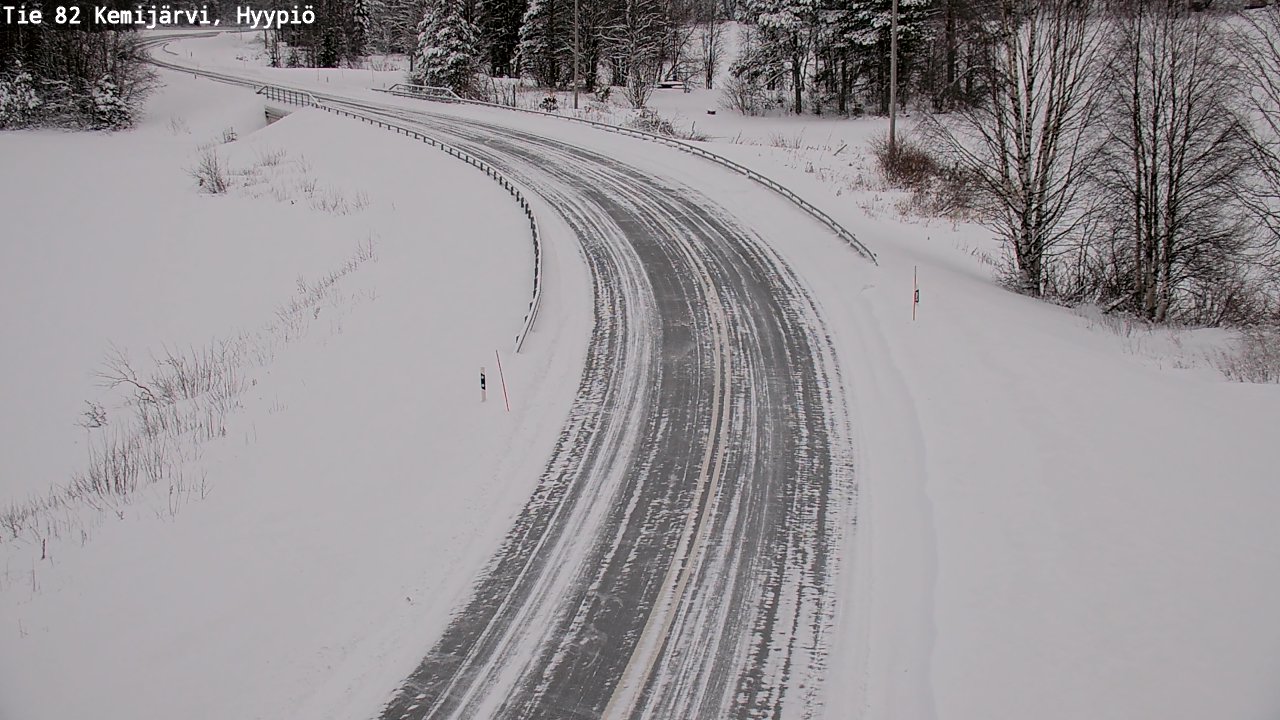 Kelikamerat Kuva Tie 82 Kemijärvi, Hyypiö, Kemijärvi, Lappi