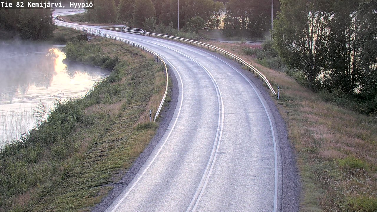Kelikamerat Kuva Tie 82 Kemijärvi, Hyypiö, Kemijärvi, Lappi
