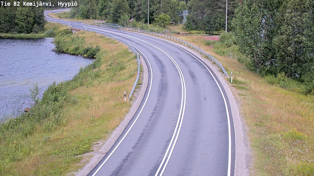 Kelikamerat Kuva Tie 82 Kemijärvi, Hyypiö, Kemijärvi, Lappi