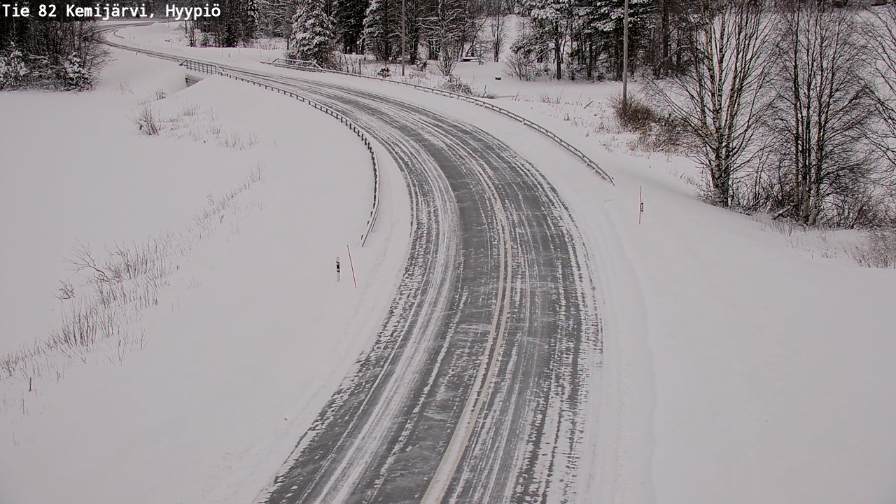 Kelikamerat Kuva Tie 82 Kemijärvi, Hyypiö, Kemijärvi, Lappi