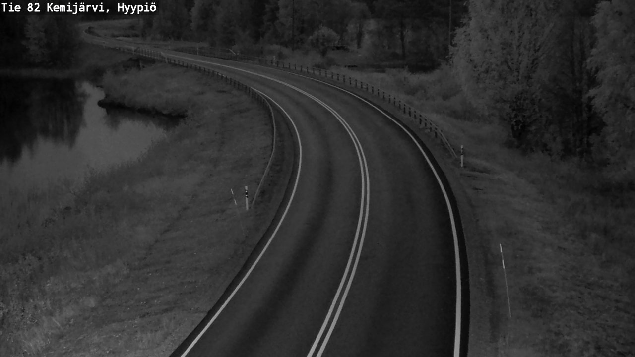 Kelikamerat Kuva Tie 82 Kemijärvi, Hyypiö, Kemijärvi, Lappi