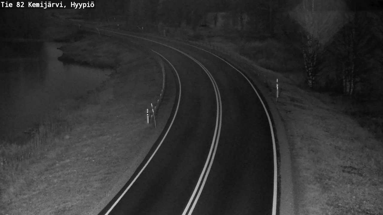 Kelikamerat Kuva Tie 82 Kemijärvi, Hyypiö, Kemijärvi, Lappi