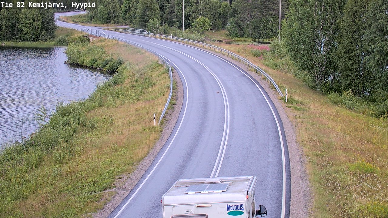 Kelikamerat Kuva Tie 82 Kemijärvi, Hyypiö, Kemijärvi, Lappi