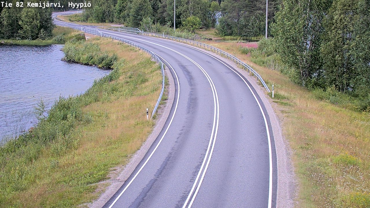 Kelikamerat Kuva Tie 82 Kemijärvi, Hyypiö, Kemijärvi, Lappi