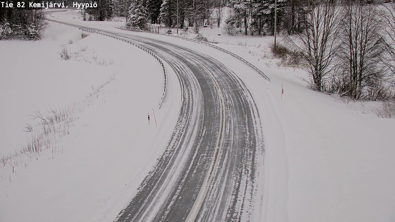 Kelikamerat Kuva Tie 82 Kemijärvi, Hyypiö, Kemijärvi, Lappi
