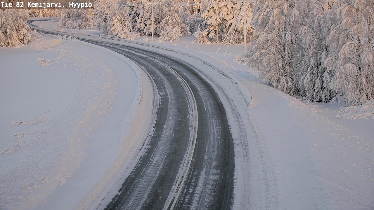 Kelikamerat Kuva Tie 82 Kemijärvi, Hyypiö, Kemijärvi, Lappi
