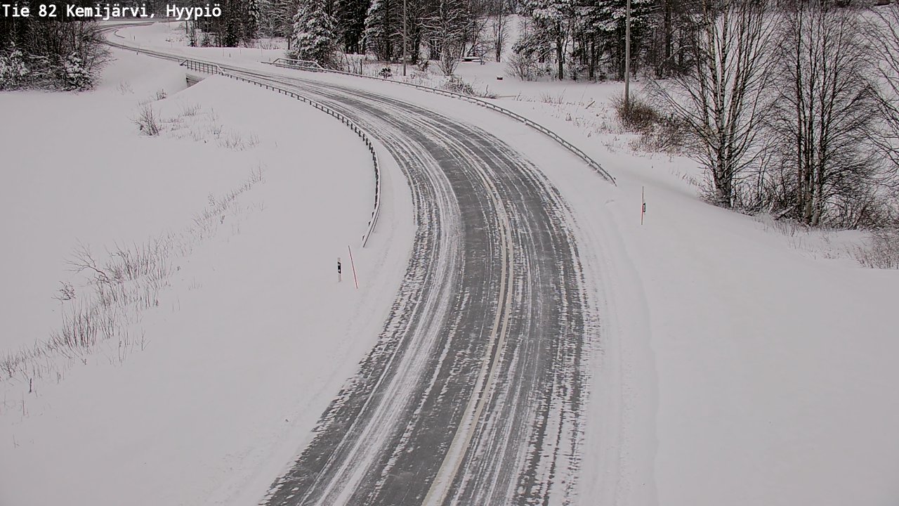 Kelikamerat Kuva Tie 82 Kemijärvi, Hyypiö, Kemijärvi, Lappi