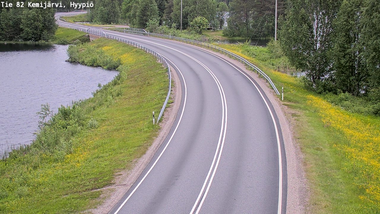 Kelikamerat Kuva Tie 82 Kemijärvi, Hyypiö, Kemijärvi, Lappi