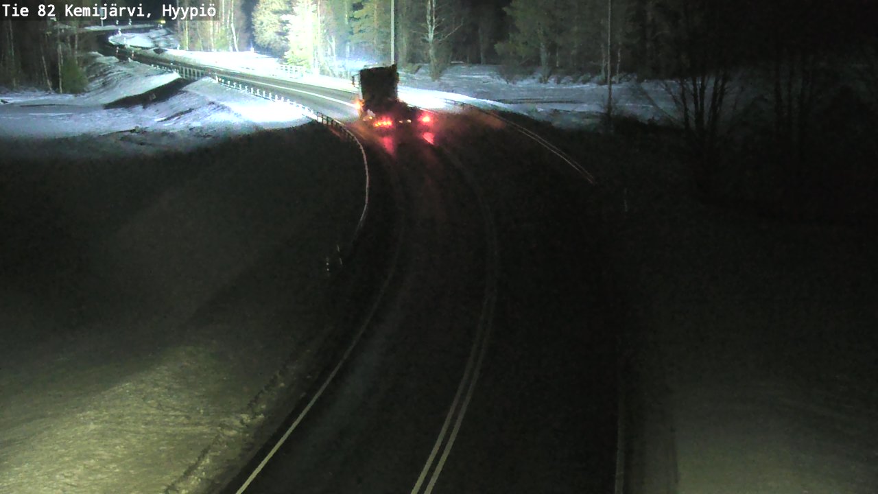 Kelikamerat Kuva Tie 82 Kemijärvi, Hyypiö, Kemijärvi, Lappi