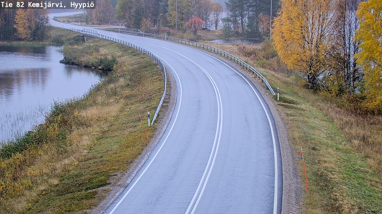 Kelikamerat Kuva Tie 82 Kemijärvi, Hyypiö, Kemijärvi, Lappi