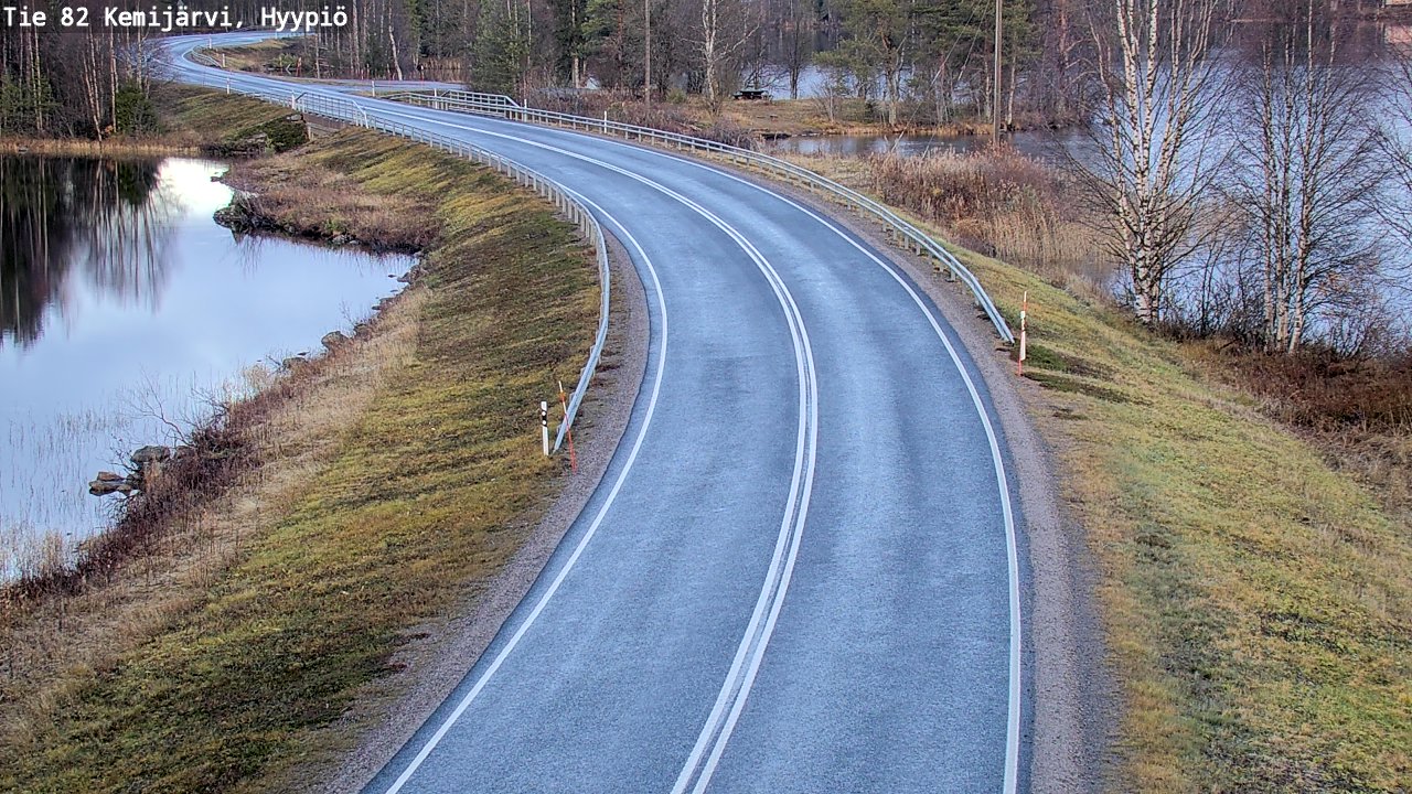 Kelikamerat Kuva Tie 82 Kemijärvi, Hyypiö, Kemijärvi, Lappi