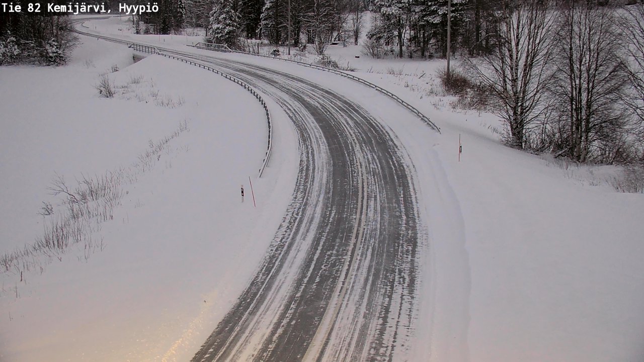 Kelikamerat Kuva Tie 82 Kemijärvi, Hyypiö, Kemijärvi, Lappi