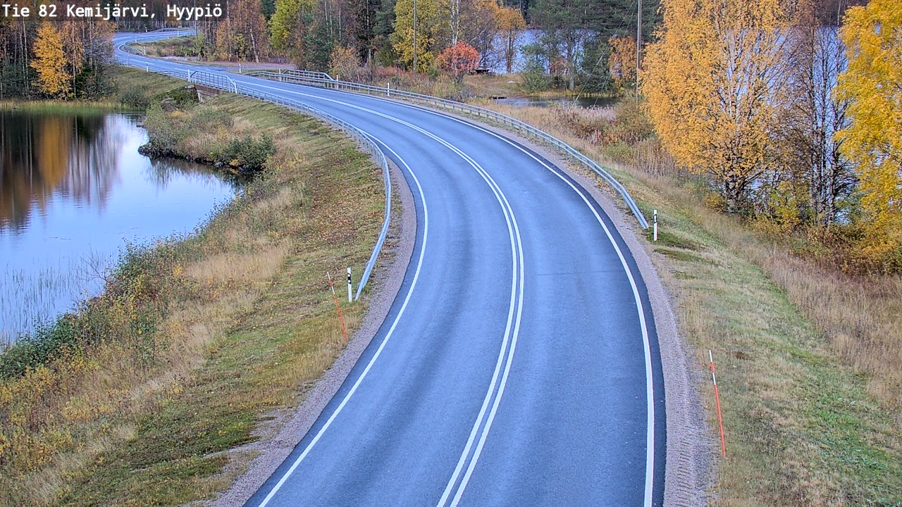 Kelikamerat Kuva Tie 82 Kemijärvi, Hyypiö, Kemijärvi, Lappi
