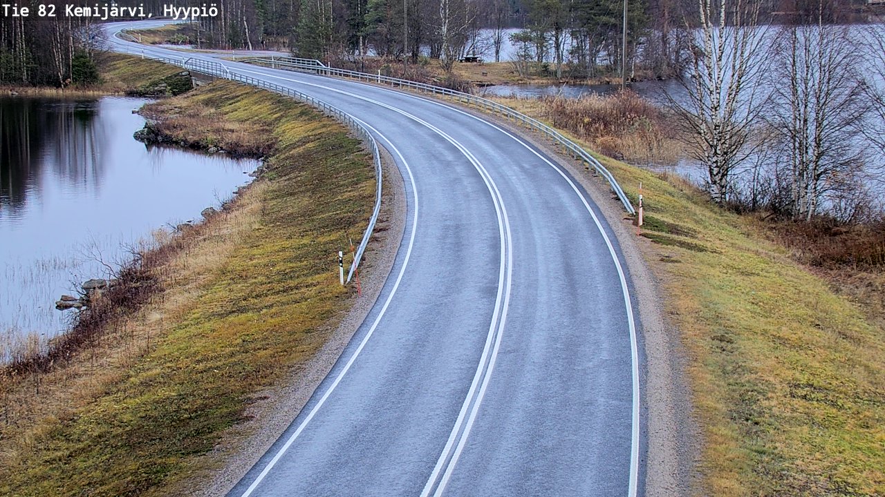 Kelikamerat Kuva Tie 82 Kemijärvi, Hyypiö, Kemijärvi, Lappi