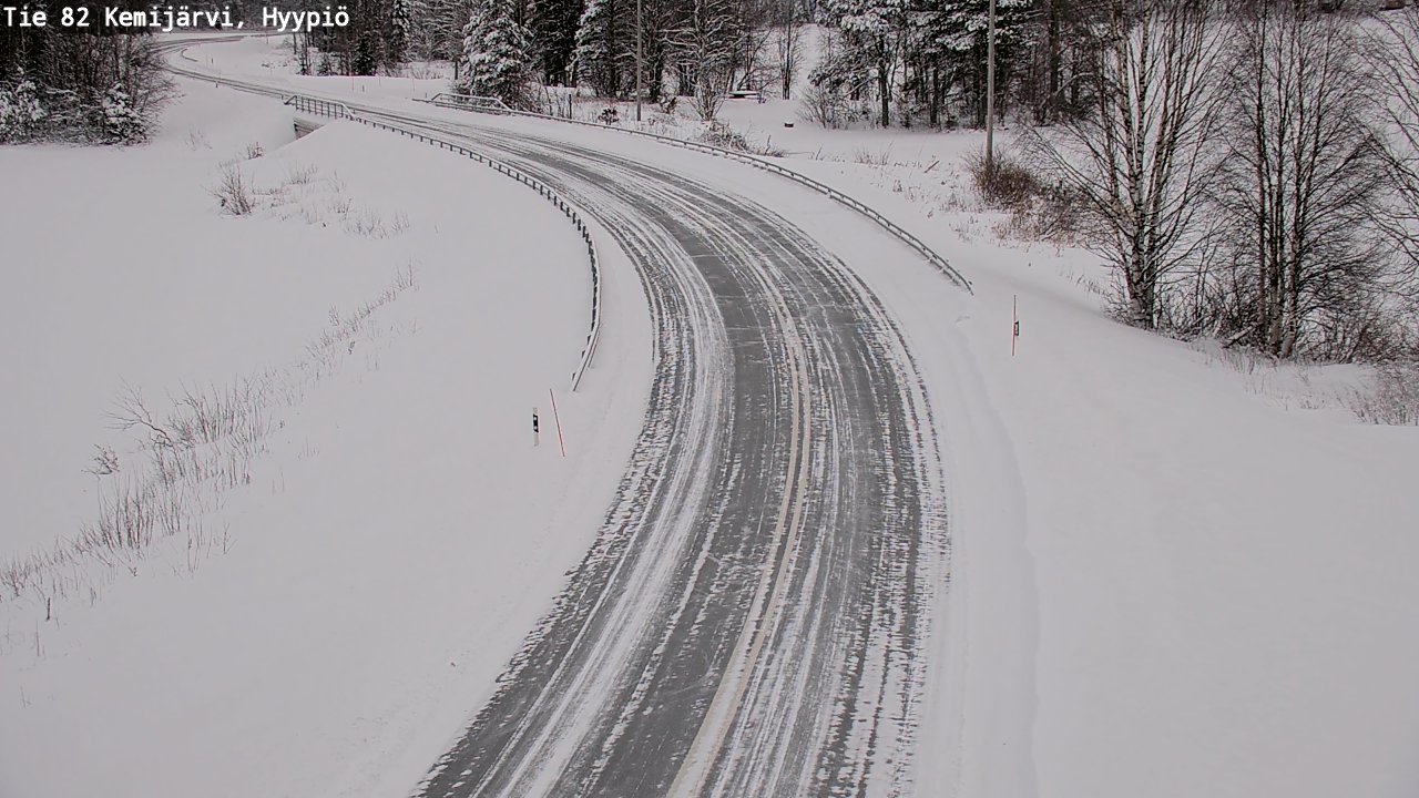 Kelikamerat Kuva Tie 82 Kemijärvi, Hyypiö, Kemijärvi, Lappi
