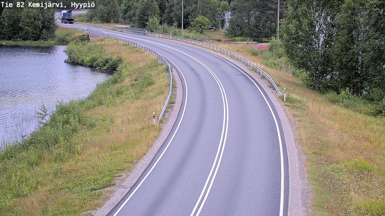 Kelikamerat Kuva Tie 82 Kemijärvi, Hyypiö, Kemijärvi, Lappi