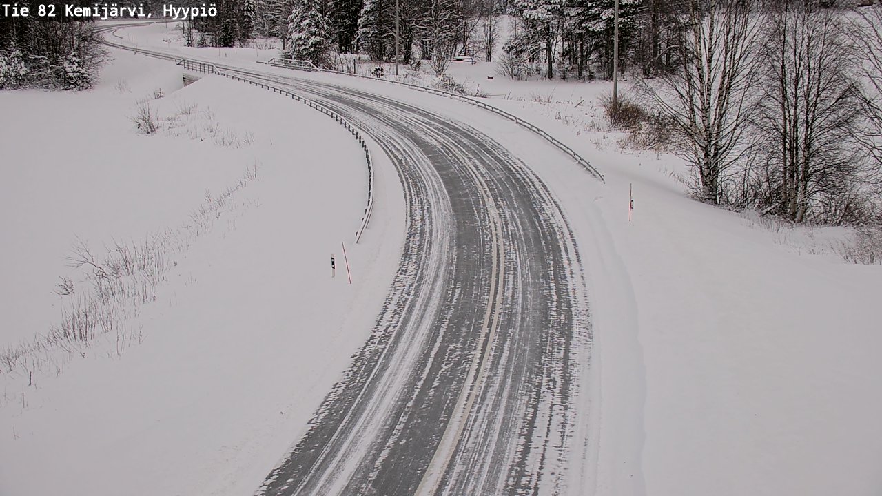 Kelikamerat Kuva Tie 82 Kemijärvi, Hyypiö, Kemijärvi, Lappi
