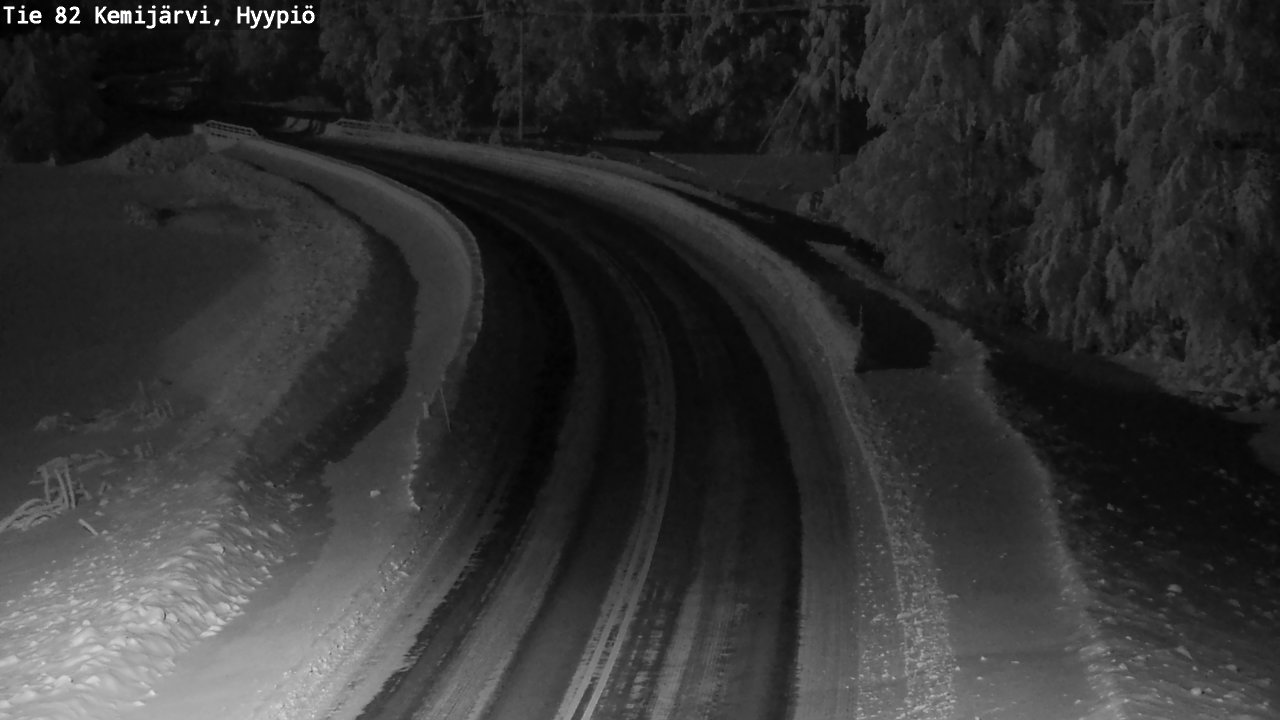 Kelikamerat Kuva Tie 82 Kemijärvi, Hyypiö, Kemijärvi, Lappi