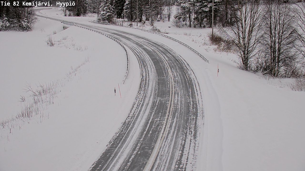 Kelikamerat Kuva Tie 82 Kemijärvi, Hyypiö, Kemijärvi, Lappi