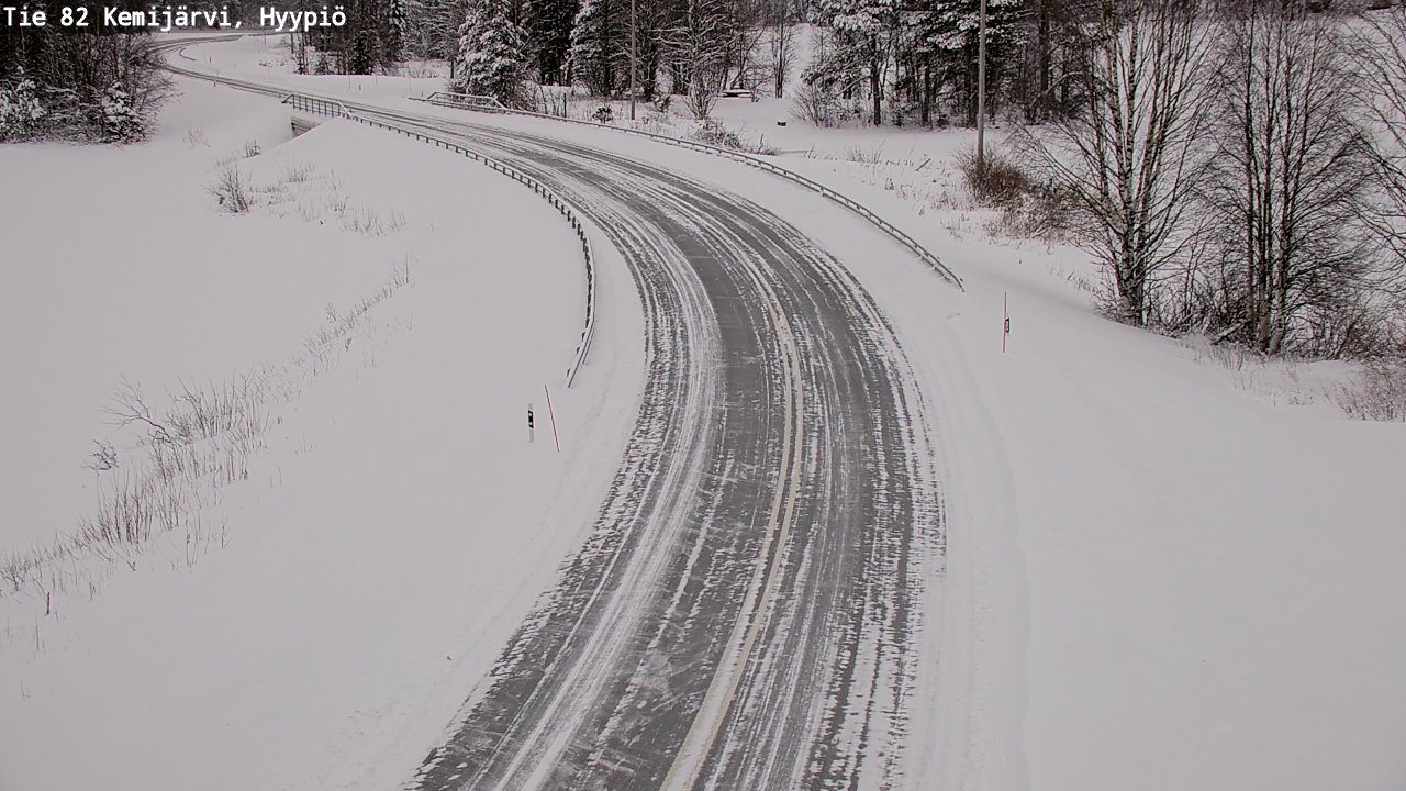 Kelikamerat Kuva Tie 82 Kemijärvi, Hyypiö, Kemijärvi, Lappi