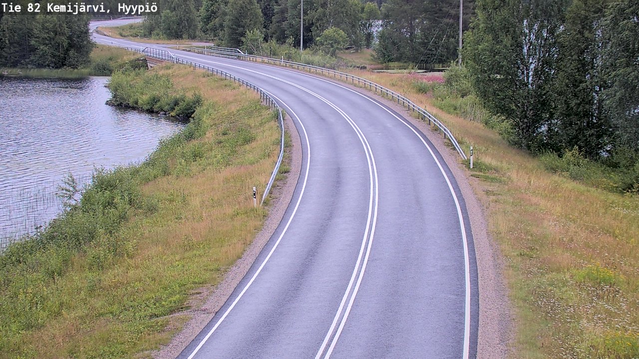 Kelikamerat Kuva Tie 82 Kemijärvi, Hyypiö, Kemijärvi, Lappi