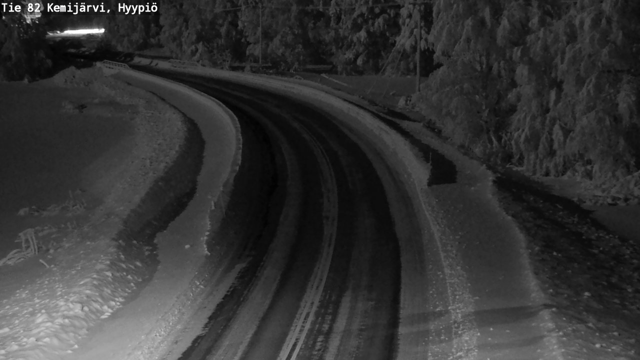 Kelikamerat Kuva Tie 82 Kemijärvi, Hyypiö, Kemijärvi, Lappi