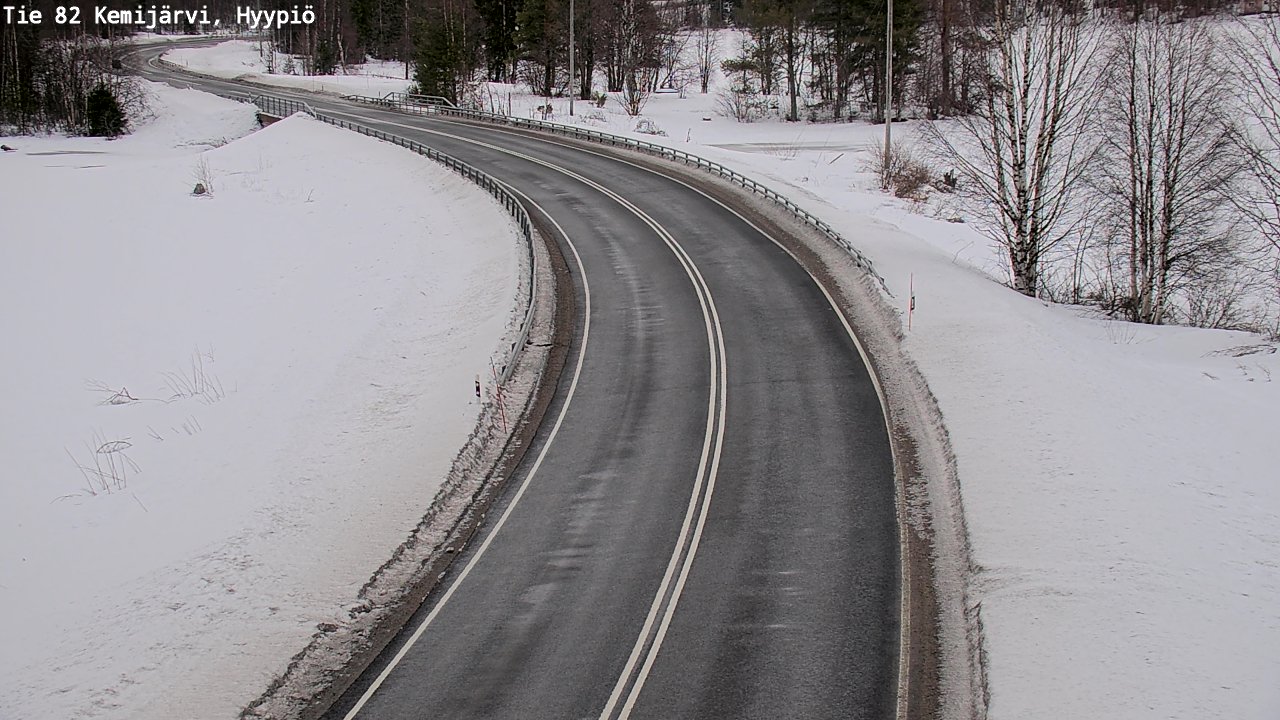 Kelikamerat Kuva Tie 82 Kemijärvi, Hyypiö, Kemijärvi, Lappi