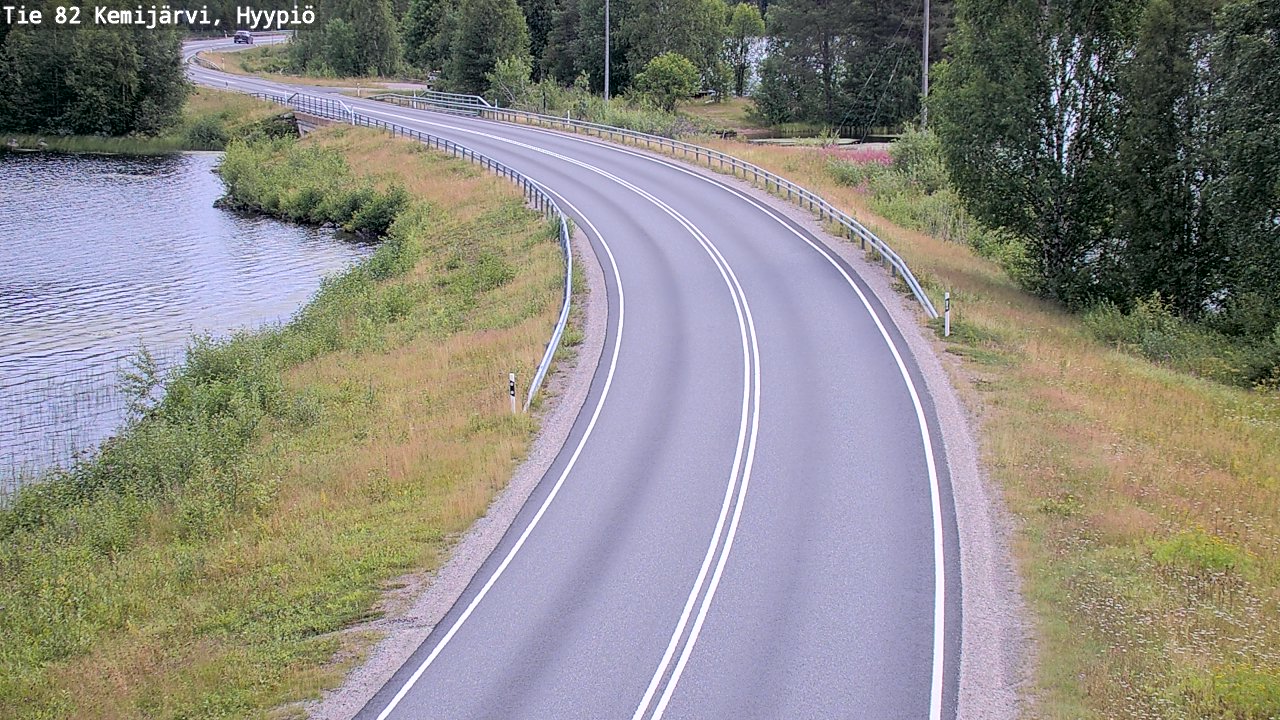 Kelikamerat Kuva Tie 82 Kemijärvi, Hyypiö, Kemijärvi, Lappi