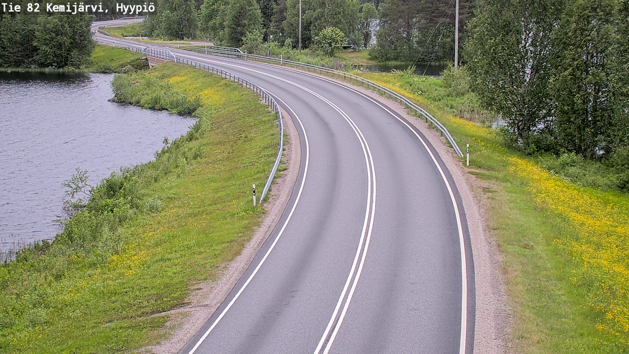 Kelikamerat Kuva Tie 82 Kemijärvi, Hyypiö, Kemijärvi, Lappi