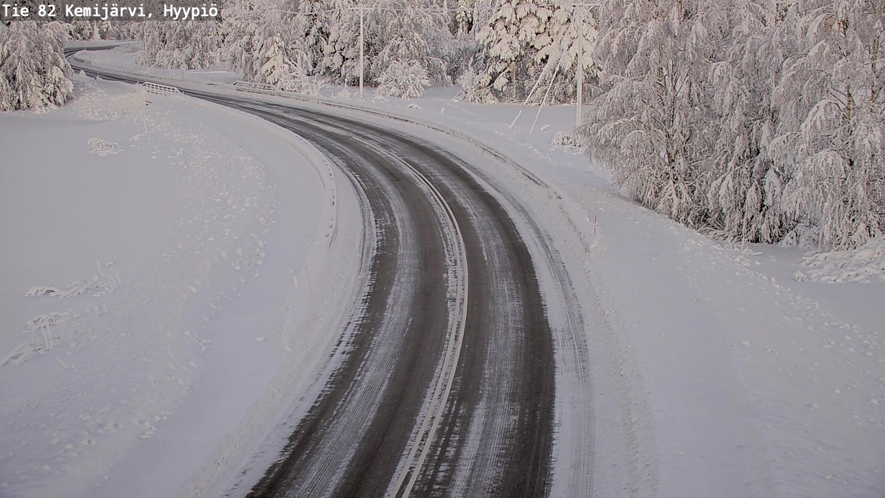 Kelikamerat Kuva Tie 82 Kemijärvi, Hyypiö, Kemijärvi, Lappi