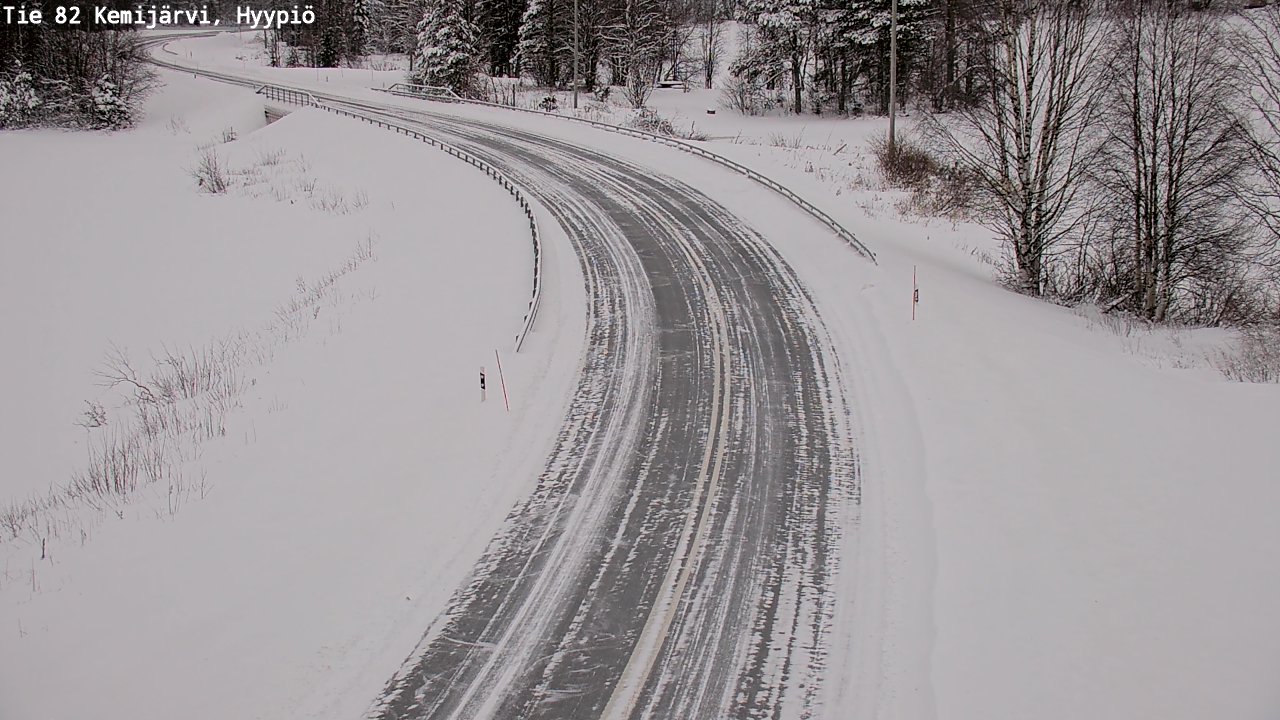 Kelikamerat Kuva Tie 82 Kemijärvi, Hyypiö, Kemijärvi, Lappi