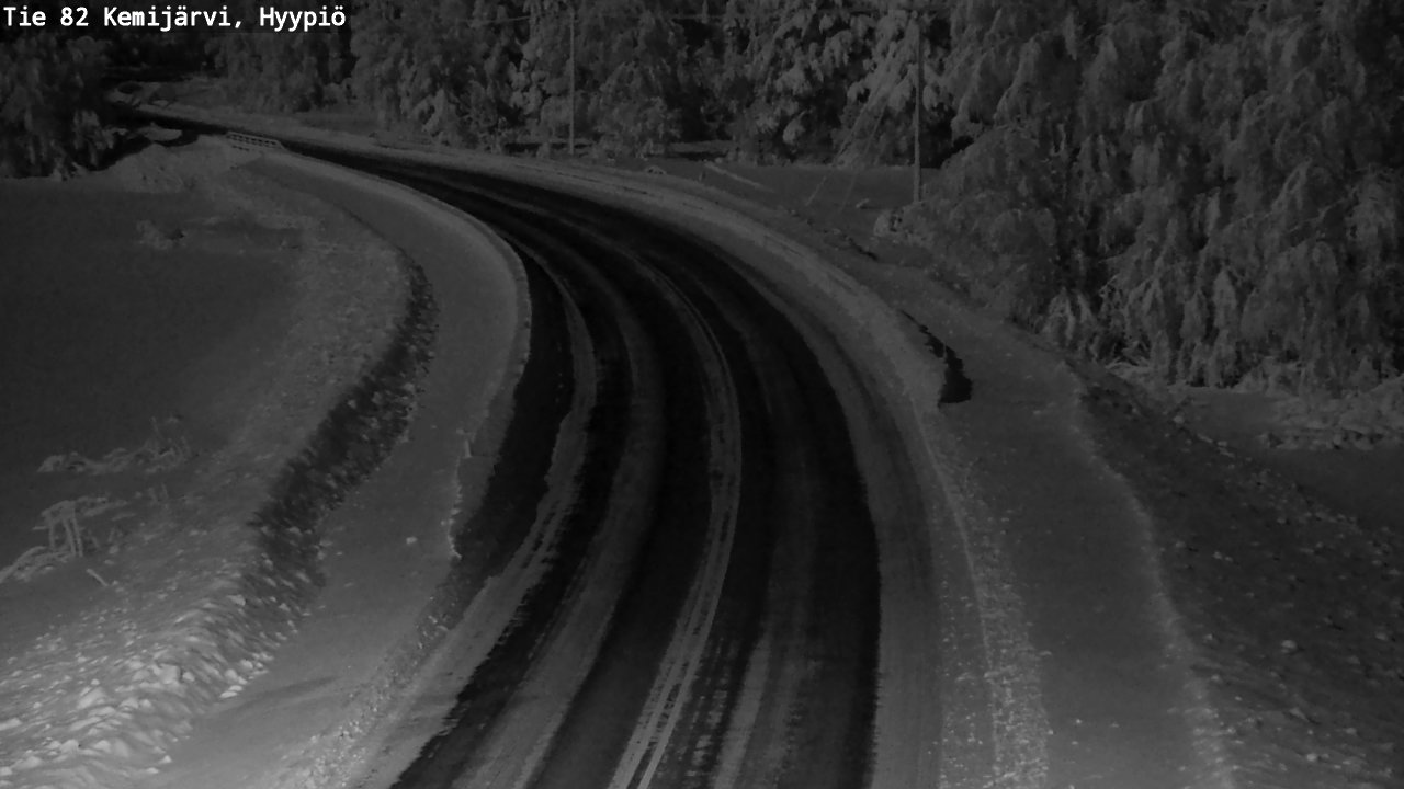 Kelikamerat Kuva Tie 82 Kemijärvi, Hyypiö, Kemijärvi, Lappi