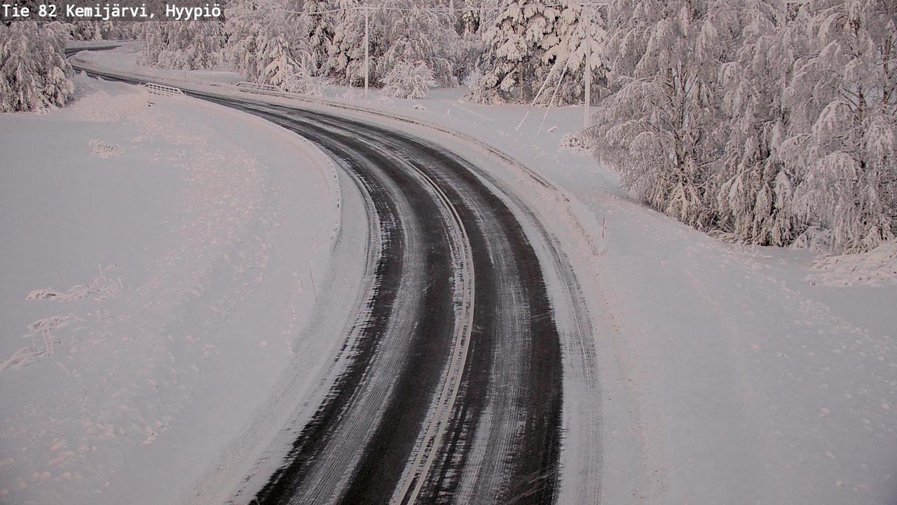 Kelikamerat Kuva Tie 82 Kemijärvi, Hyypiö, Kemijärvi, Lappi
