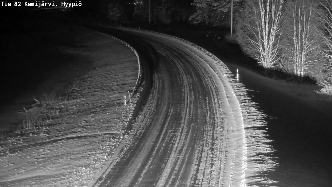 Kelikamerat Kuva Tie 82 Kemijärvi, Hyypiö, Kemijärvi, Lappi