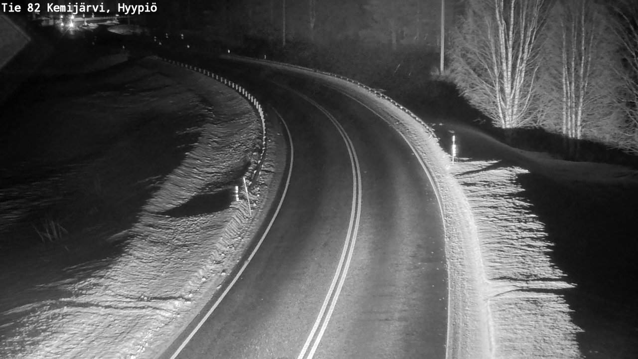 Kelikamerat Kuva Tie 82 Kemijärvi, Hyypiö, Kemijärvi, Lappi