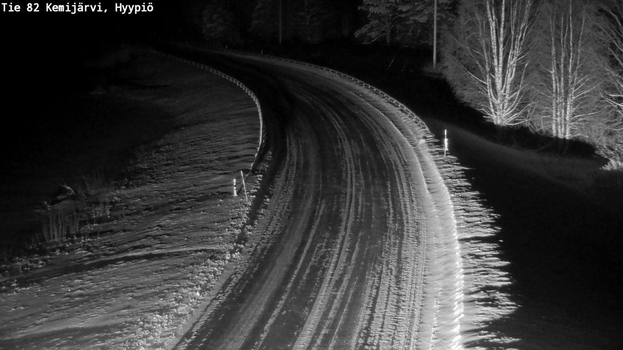 Kelikamerat Kuva Tie 82 Kemijärvi, Hyypiö, Kemijärvi, Lappi