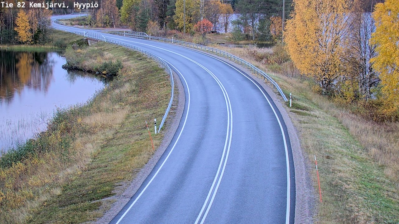 Kelikamerat Kuva Tie 82 Kemijärvi, Hyypiö, Kemijärvi, Lappi