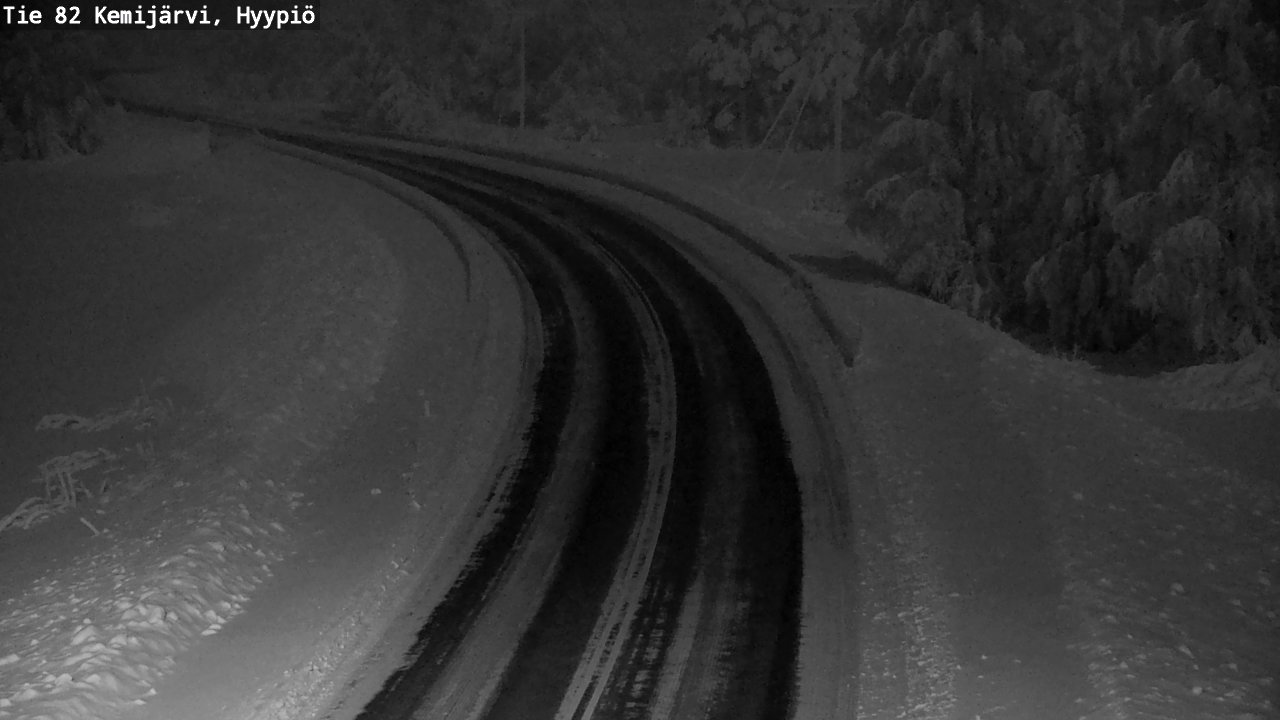 Kelikamerat Kuva Tie 82 Kemijärvi, Hyypiö, Kemijärvi, Lappi