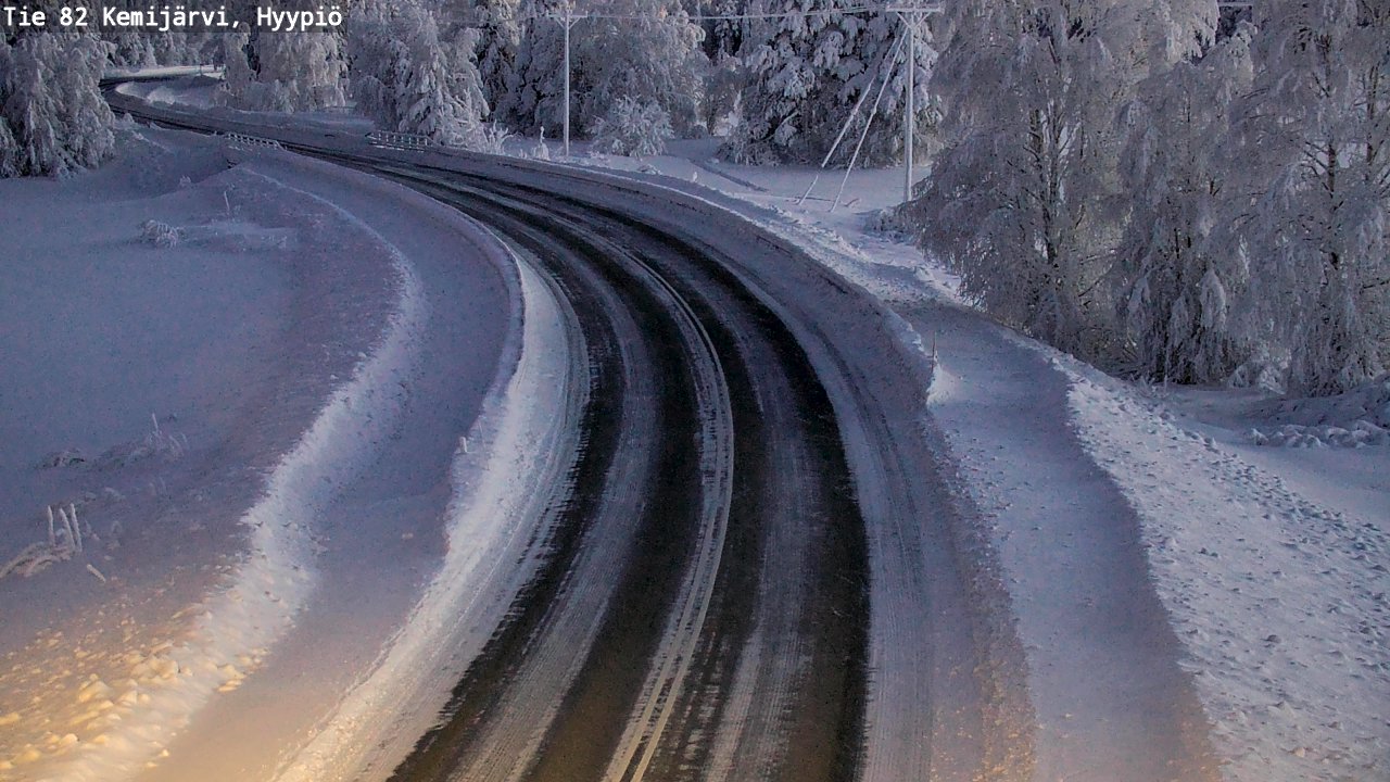 Kelikamerat Kuva Tie 82 Kemijärvi, Hyypiö, Kemijärvi, Lappi