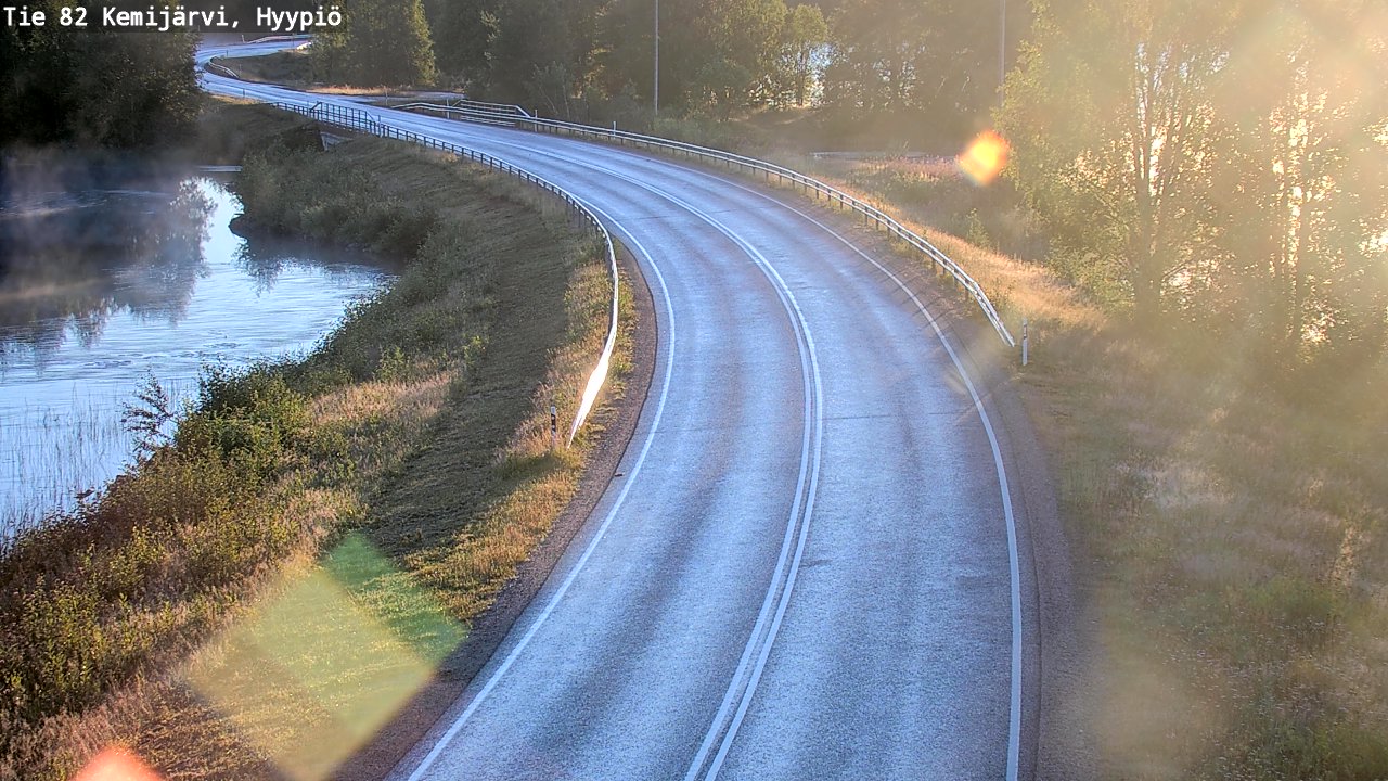 Kelikamerat Kuva Tie 82 Kemijärvi, Hyypiö, Kemijärvi, Lappi