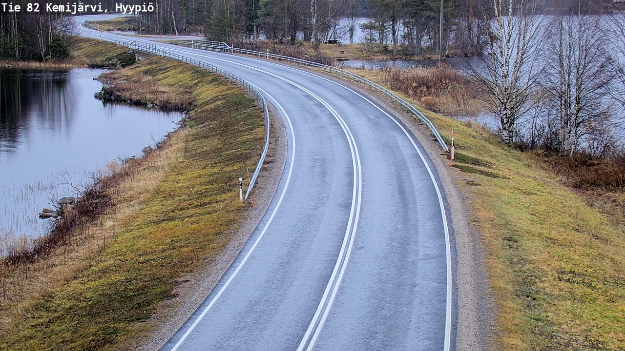 Kelikamerat Kuva Tie 82 Kemijärvi, Hyypiö, Kemijärvi, Lappi