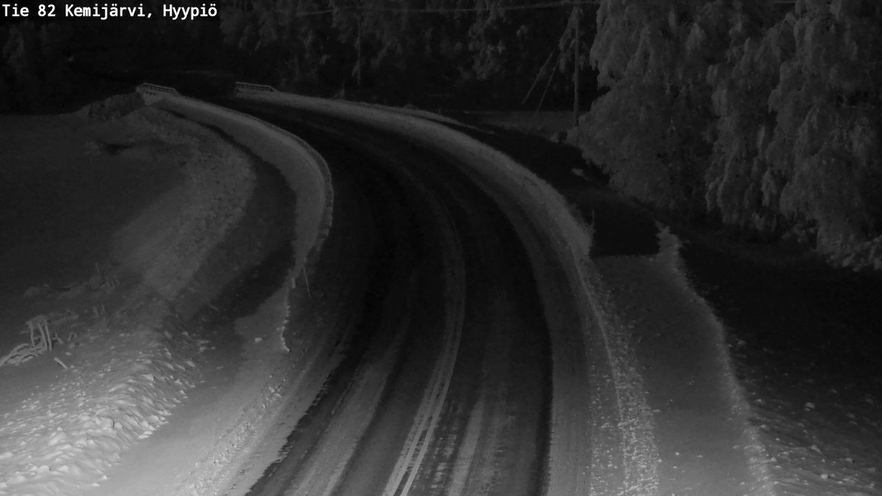 Kelikamerat Kuva Tie 82 Kemijärvi, Hyypiö, Kemijärvi, Lappi